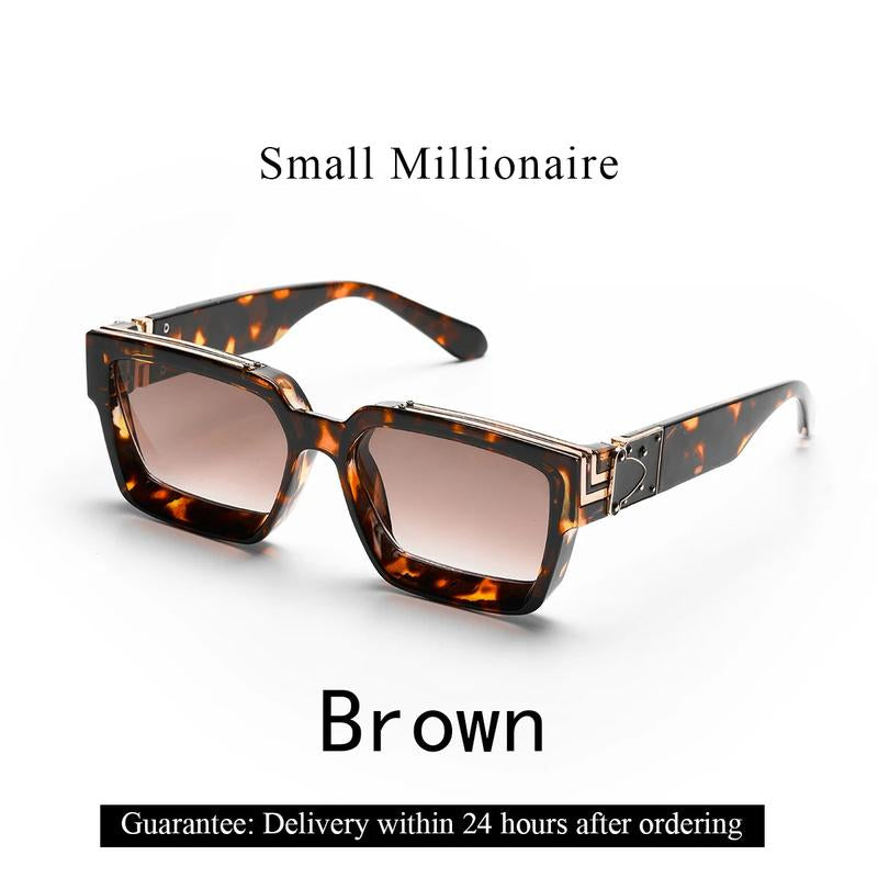 "Ultimate Luxury: Ruiao Retro Millionaire Shades 🕶️✨" Step into 2025 with style and sophistication. These luxury black sunglasses from Ruiao feature a retro design for both men and women who demand the best. 💎🌟