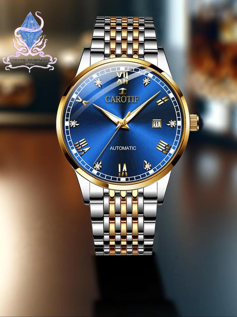 "Exquisite Elegance: Men’s Fashion Watch & Jewelry Set for Special Occasions 🎉💍" This stunning watch and jewelry set is the perfect all-match accessory, designed to add luxury to any party, business event, or daily outfit. 💼🎁