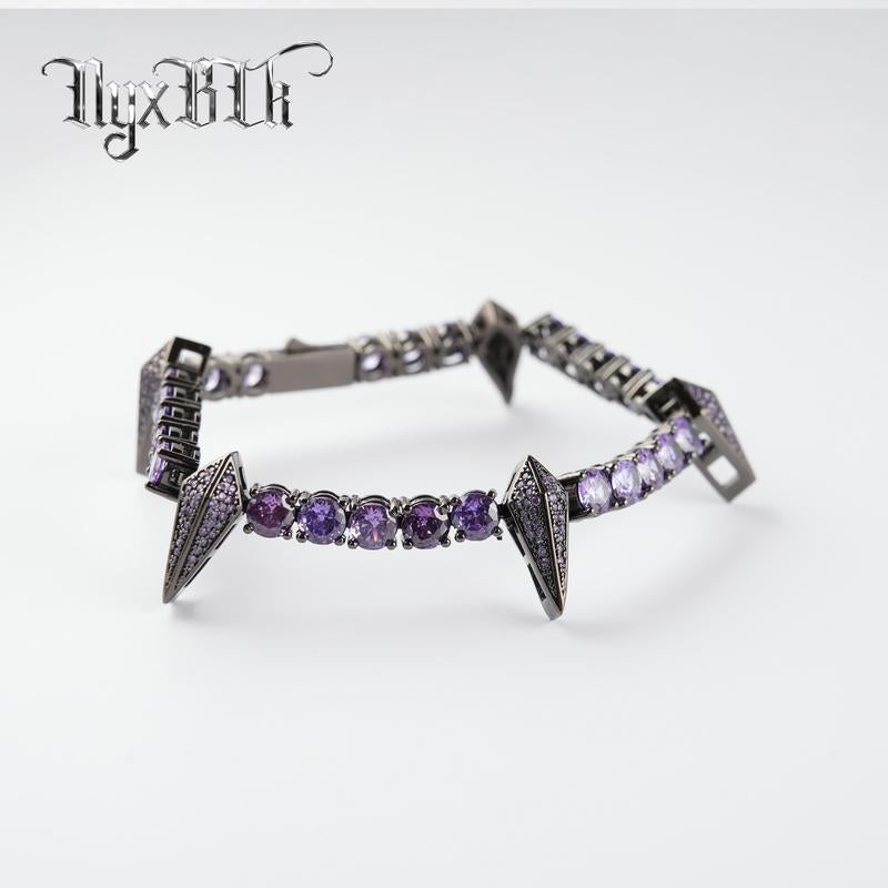 "King of Style: Black Panther Iced Out Bracelet 🖤💎"  Channel your inner strength with this bold Black Panther tennis bracelet, featuring premium CZ stones and a multi-color option for ultimate flair. 🔥👑